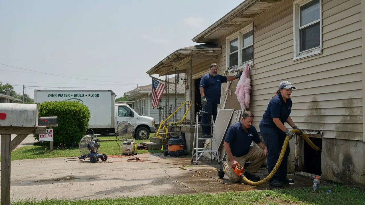 Water Damage Repair in Hampton, AR near me